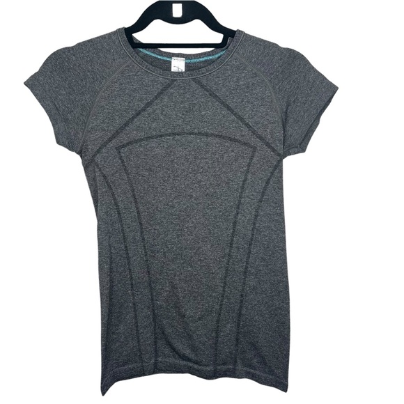 Ivivva Other - Ivivva top shirt athletic workout size Heather Gray Fly Tech Short Sleeve Tee 12